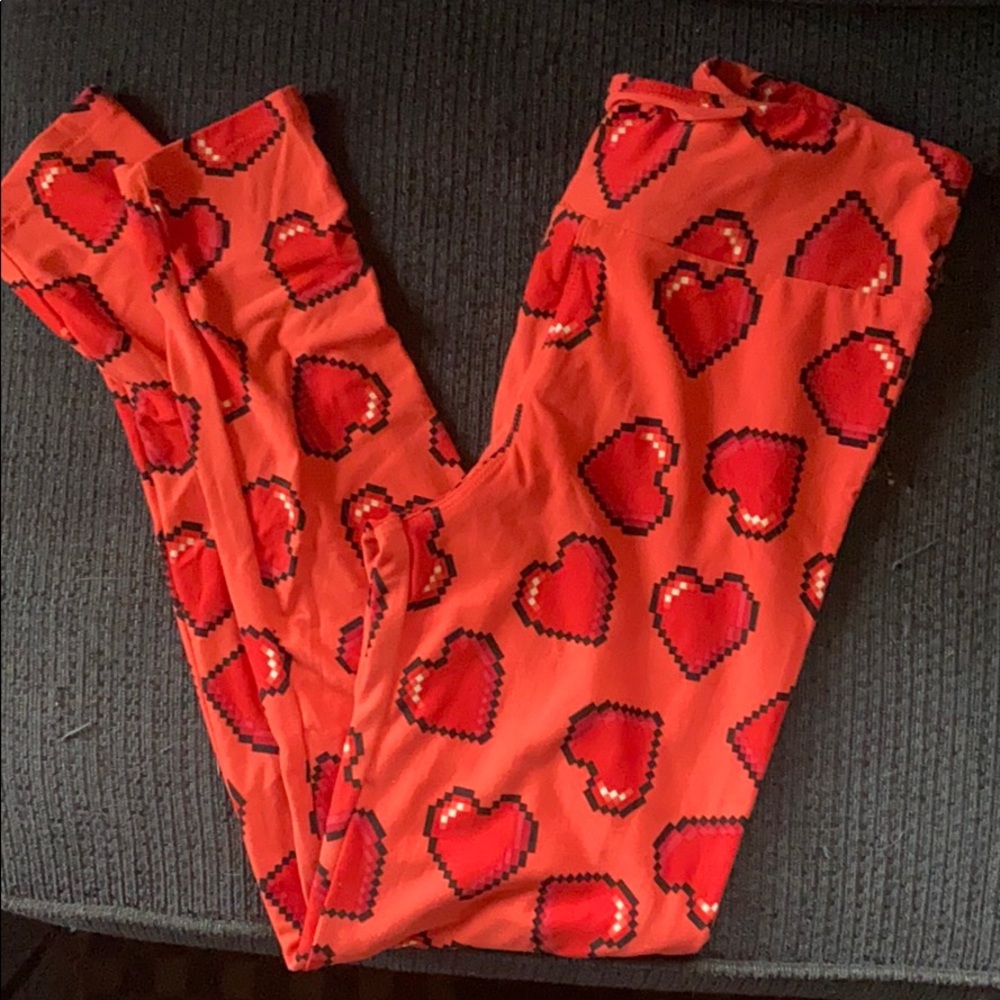 Valentine’s leggings